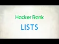 9 Python Lists Python Hacker Rank Code Initiative