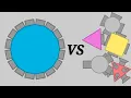Diep io Mothership vs All Bosses