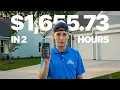 Speedrunning 1K in Profit Selling Window Cleaning D2D I Show Everything
