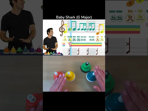 Baby Shark on Bells w/ Mr. Rob (G Major)