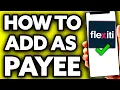 How To Add Flexiti as a Payee 2025