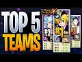 Top 5 BEST Teams In Grand Cross PvP UPDATED CROSS IF Celebration Seven Deadly Sins Grand Cross