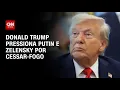 Download Lagu Donald Trump pressiona Putin e Zelensky por cessar-fogo | WW