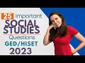 GED HiSET Social Studies 2023 - Pass the Test