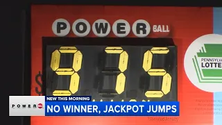 Powerball jackpot rises to 975M after Monday night s drawing ends without a big winner