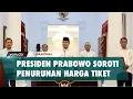 Download Lagu Presiden Prabowo Soroti Keberhasilan Harga Tiket Pesawat Turun Jelang Nataru