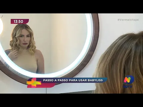 Passo a passo para usar babyliss!