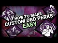MAKING DBD CUSTOM ICONS DBD Concepts Perk Packs More