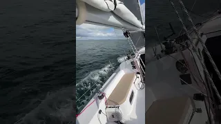 ‘Even sailing this boat upwind is a pleasure’ #beneteau #sailingvessel #luxuryyachtlife #luxurylife