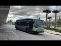 Miami-Dade Transit Metrobus 77 Departure Golden Glades Park Ride 2022 Proterra ZX5