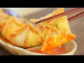 Crispy Crab Rangoon Recipe Sweet and Sour Chili Sauce by CiCi Li