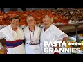 Download Lagu Party with Rita \u0026 friends as they make rice polenta called frascarelli! | Pasta Grannies