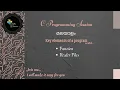 C Programming Tutorial Key elements of a program Functions Header files Malayalam