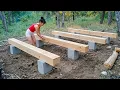 Lagu Talented CEO Girl Leaves the City to Build a Stunning Wooden Vacation House | Start to Finish
