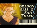 Download Lagu Dragon Ball Z - Sad Theme Piano Tutorial Synthesia