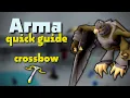 Armadyl Quick Guide - Basic Crossbow Setup OSRS