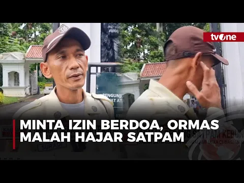Ormas Serang Satpam Kebun Raya Bogor
