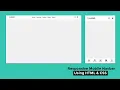 Responsive Navigation Bar using HTML and CSS CodingWithIsaac