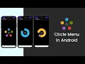 Circle Menu in Android Android Studio Java