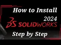 How to Install SolidWorks 2024 I Full Installation of SolidWorks 2024 Step by Step I SolidWorks 2024