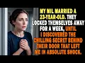 Mil Married A 23s Man They Locked Themselves Inside For A Week When I Opened The Door The Scene