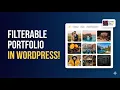 The Easiest Way to Create a Filterable Portfolio in WordPress - Portfolio Filter Gallery Demo