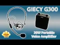 Download Lagu Giecy G300 Review - 30W Portable Voice Amplifier With Bluetooth 🎤🔊