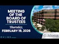 2026-02-19 Arlington ISD Regular Meeting of the Board of Trustees