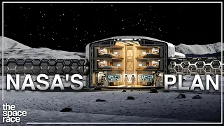 how nasa will build a city on the moon