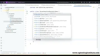 Core Java Basics Part - 07 Concatenation Assignment Increment Decrement Operators