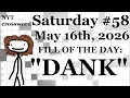 Saturday 26 -