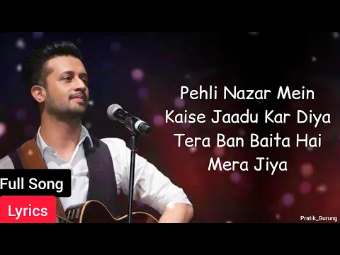 Download MP3 Pehli Nazar Mein Full (Lyrics)- | Race | Akshaye Khanna, Bipasha Basu |Atif Aslam | @LyricsVibes43