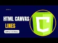 HTML Canvas Lines
