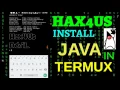 INSTALL JAVA IN TERMUX REQUIRED ROOTED PHONE