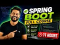 Master Spring Boot In one Java Development For Beginners Masterclass Hindi