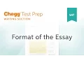 SAT prep - SAT Writing Format of the Essay