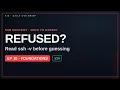 SSH Connection Refused Troubleshooting with - v Output