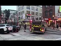Philadelphia Fire Department Engine 20 Returning to station 26