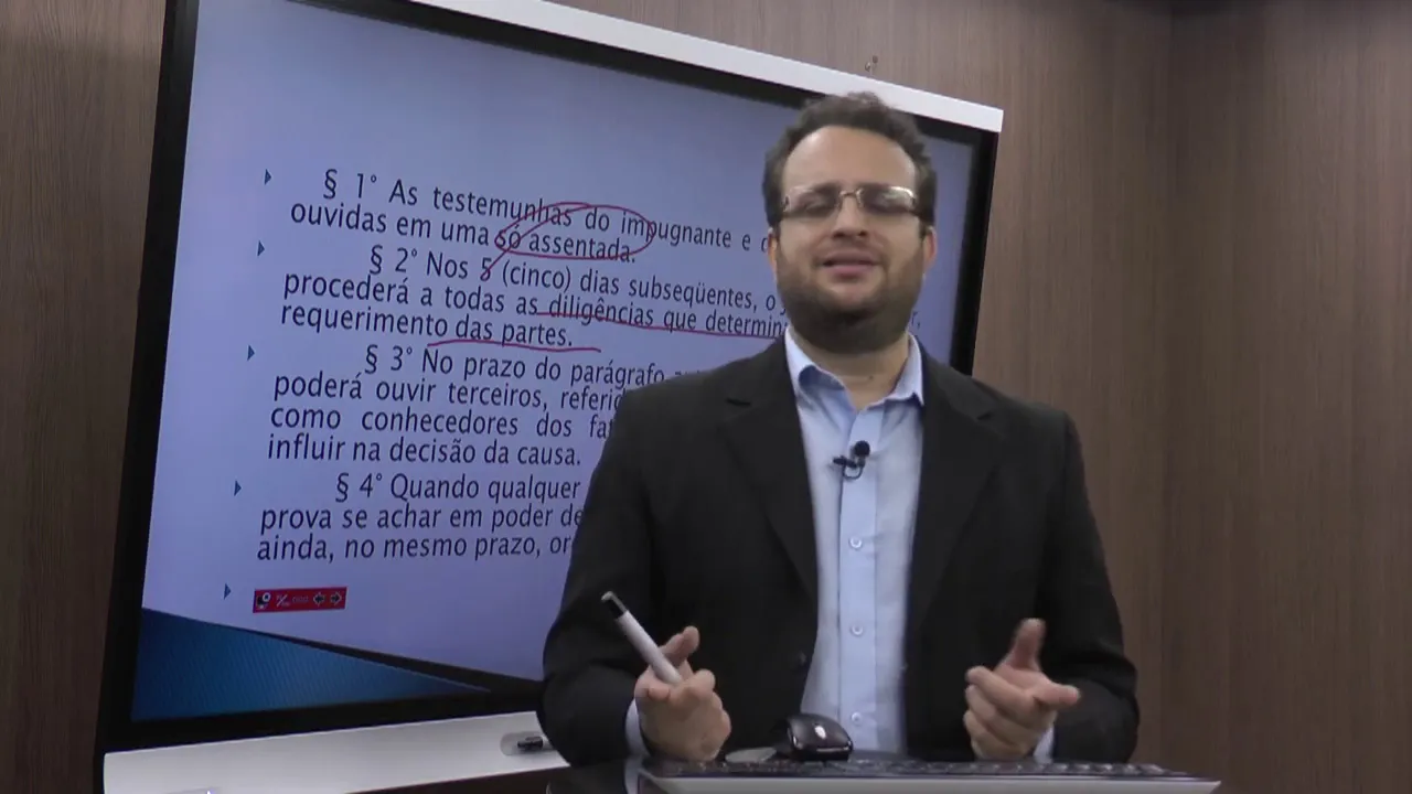 Aula Grátis Direito Eleitoral - Lei de Inelegibilidade LC Nº 64 1990 - Parte 10 - (videoaula 19)