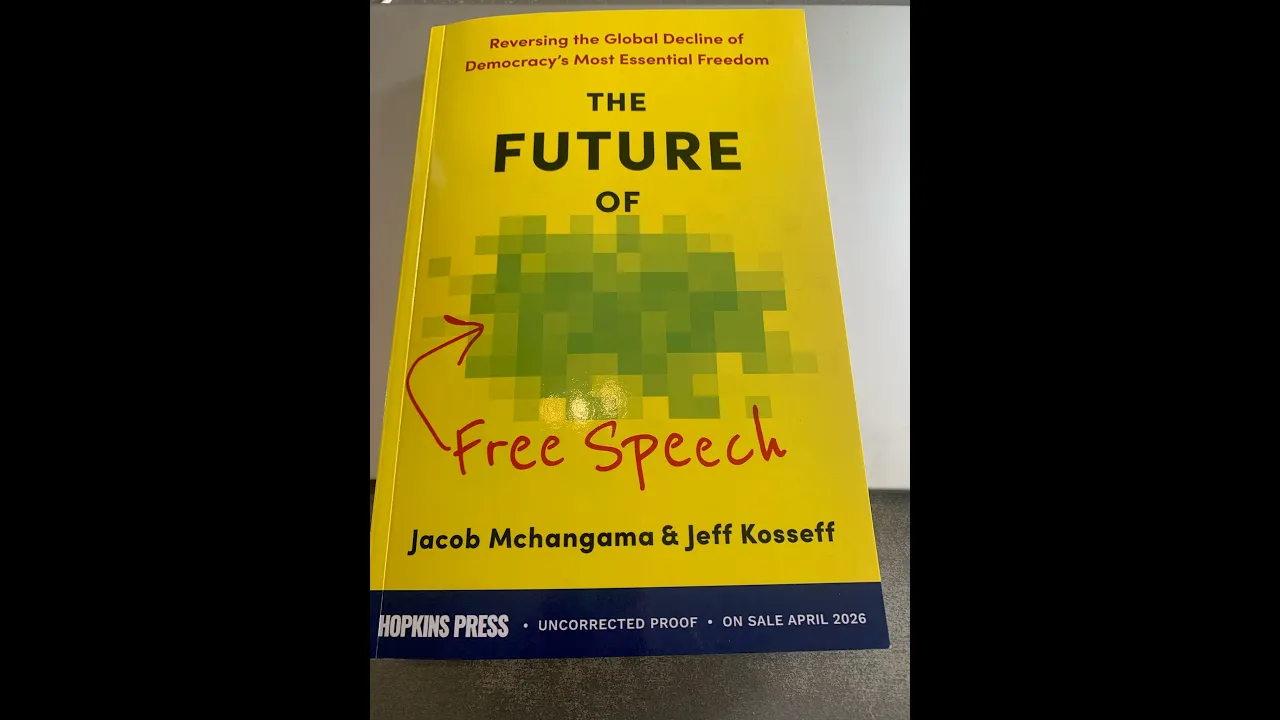 Jeff Kosseff - The Future of Free Speech (THE SAAD TRUTH_2004)