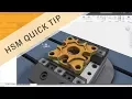 Inventor HSM QUICK TIP Contour Selection
