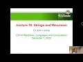 CS103 Lecture 18