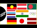 Python Turtle - Draw Different Countries Flag In Python Turtle Graphics Olympic Ring By