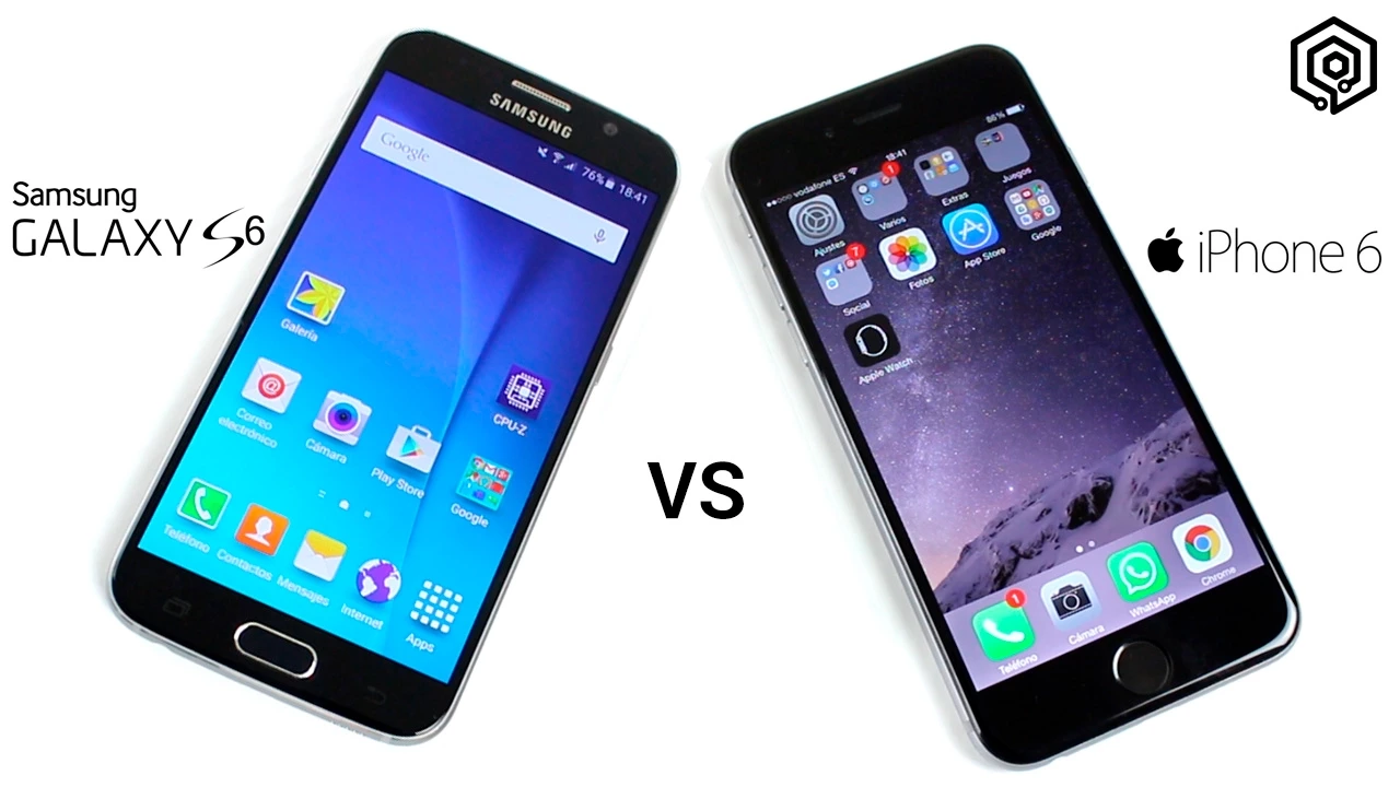 Apple iPhone 6s vs Samsung Galaxy S6!. 