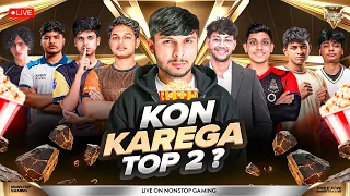FFMIC 2026 FALL WATCH PARTY 🥶 TOP 2 KON KAREGA ❓  || NG TG TAG TE S8UL GODL RNTX #nonstopgaming