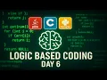 Logic Oriented Coding Day-6 C Java Python Explained in Telugu technicaltopics Live