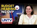 Download Lagu OVP, handa nang humarap sa House budget hearing ngayong araw; pagdalo ni VP Sara, ‘di sigurado