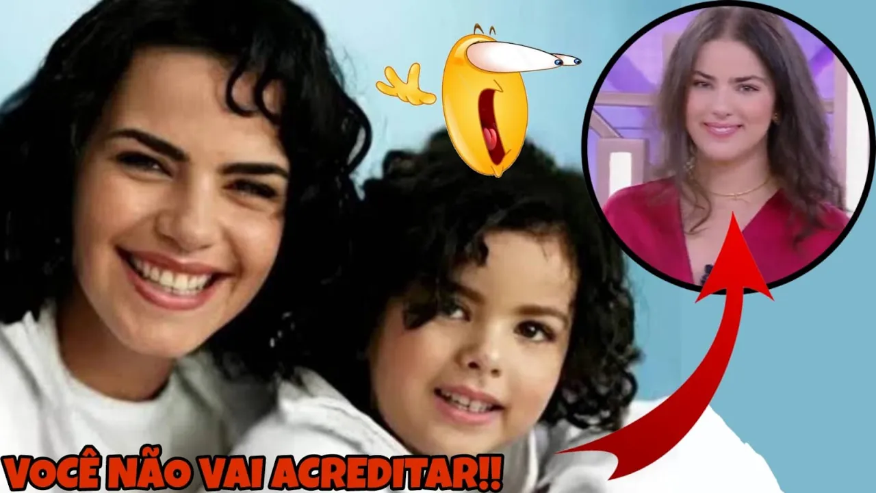 Você não vai acreditar! 'Mini Ana Paula Arósio' reaparece 20 anos depois e surpreende como está hoje