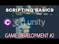 Basic Scripting Hindi Unity Game Development Tutorial C Sharp Scripting