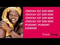 Download Lagu Jehovah est son nom Puissant guerri
